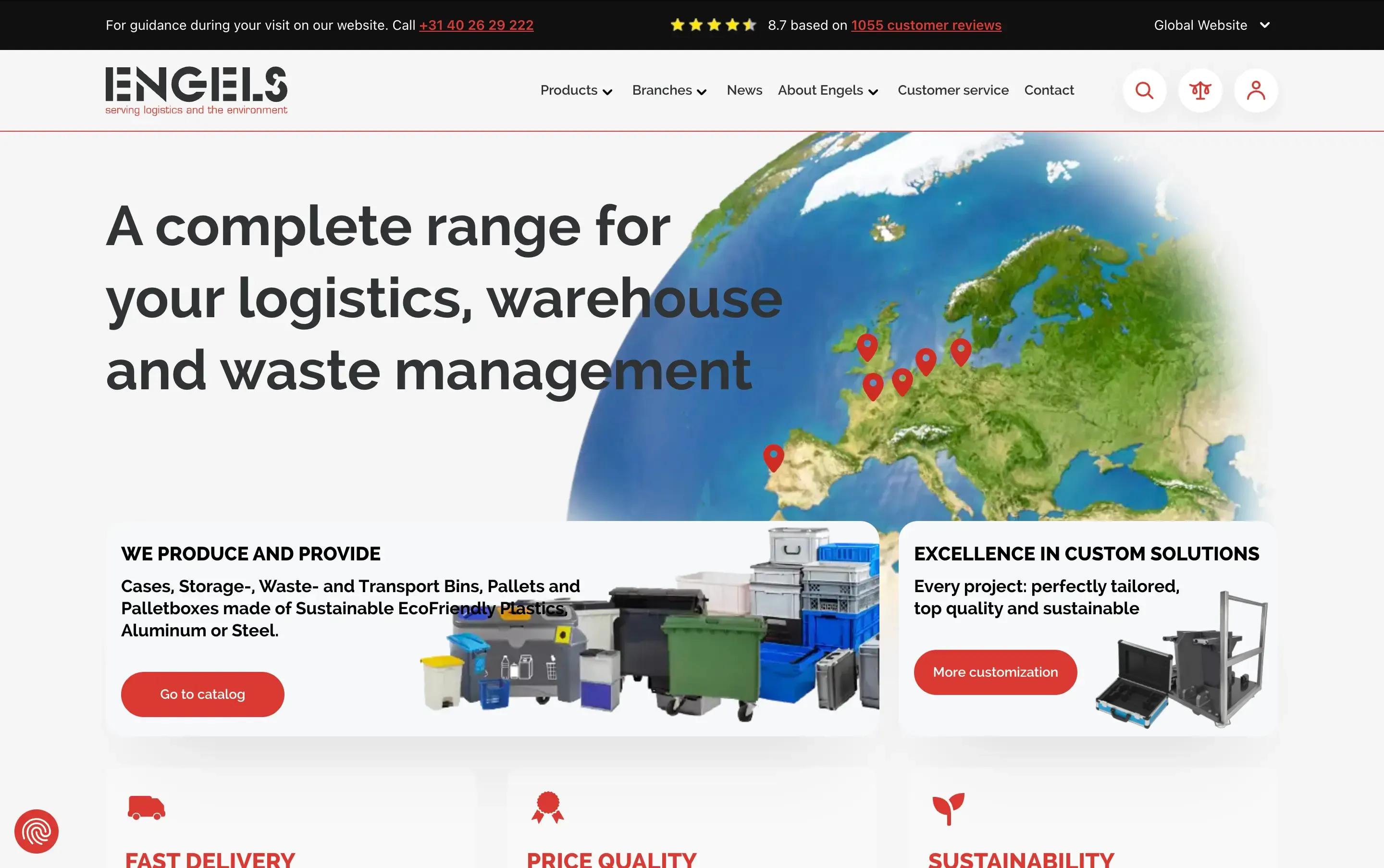 Engels Group website