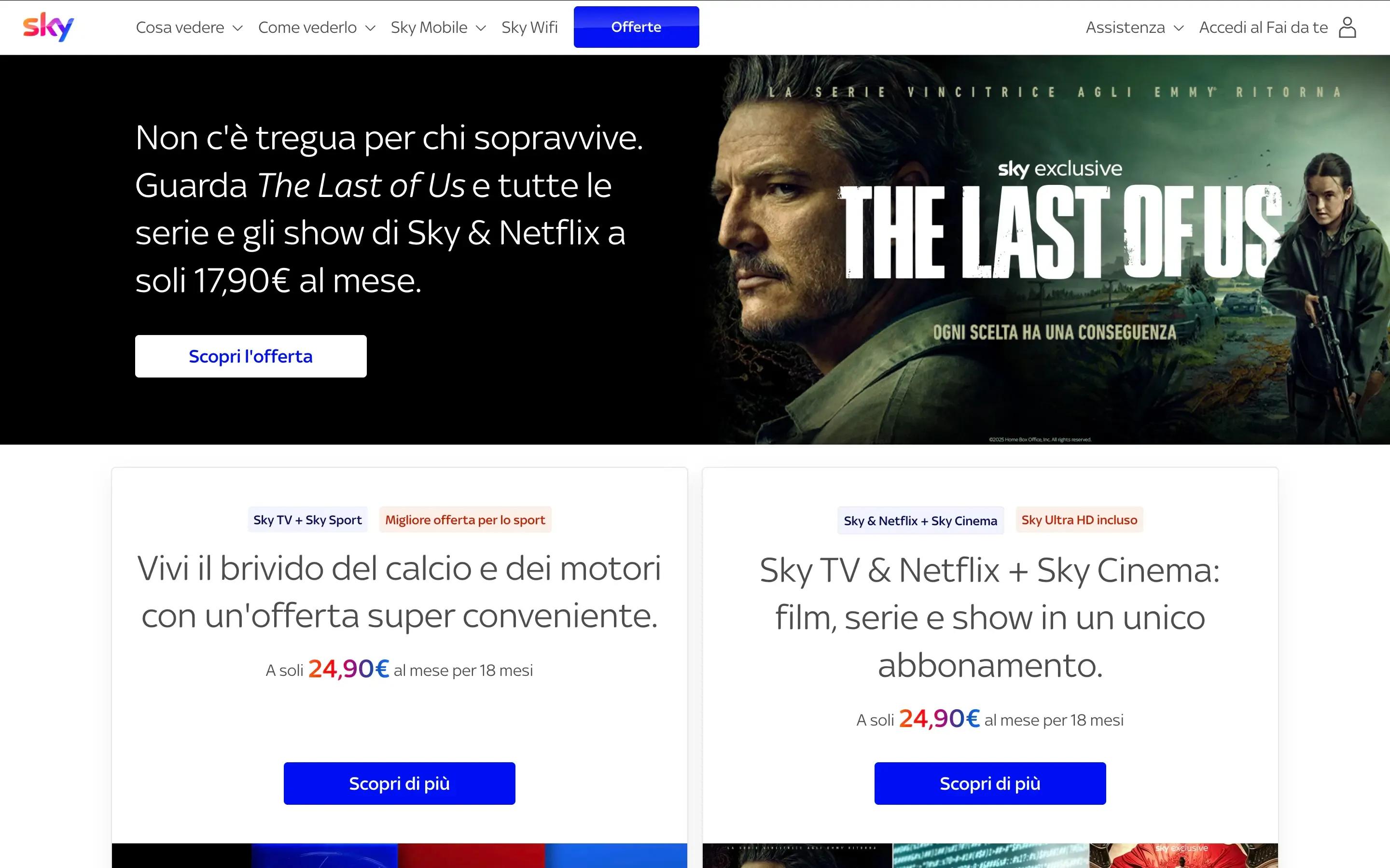 Sky TV Italia Case study